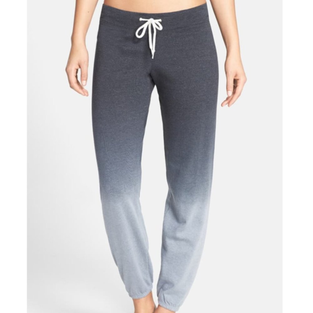 Small Monrow Vintage Grey Ombre Jogger Sweatpants